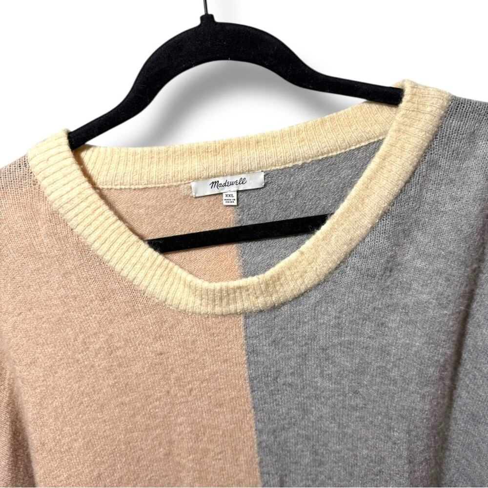 Madewell Westlake Colorblock Pullover Sweater - Picture 3 of 5